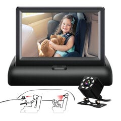 Автомобильный HD дисплей с функцией ночного видения цена и информация | Авто принадлежности | 220.lv