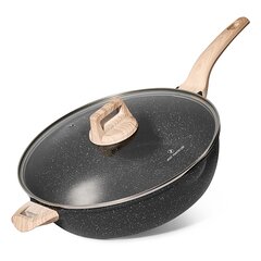 Just Perfecto Wok panna ar vāku 32 cm cena un informācija | Pannas | 220.lv