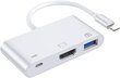 Hoplaza Lightning цена и информация | Adapteri un USB centrmezgli | 220.lv