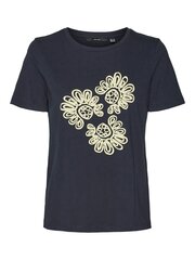 Vero Moda женская футболка 10308638*02, тёмно-синий 5715517289941 цена и информация | Женские футболки | 220.lv