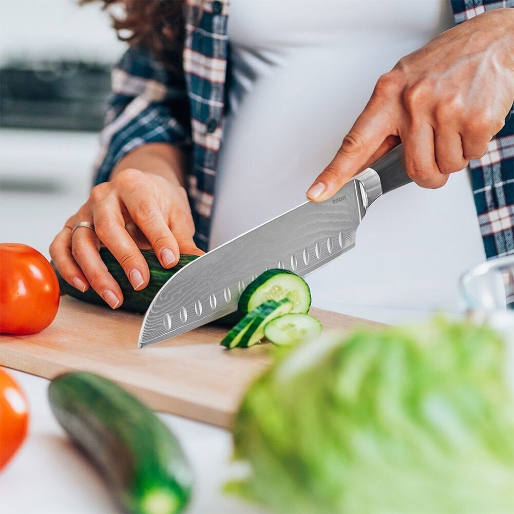 Santoku nazis, 31cm цена и информация | Naži un to piederumi | 220.lv