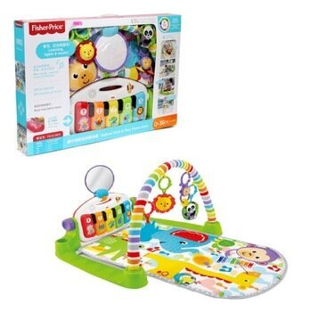 Muzikāls paklājiņš Fisher Price cena un informācija | Attīstošie paklājiņi | 220.lv