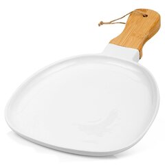 фарфоровая сервировочная тарелка 34,5x21,5 см цена и информация | Посуда, тарелки, обеденные сервизы | 220.lv