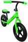 Divriteņu līdzsvara velosipēds R-Sport R7 12", zaļš cena un informācija | Balansa velosipēdi | 220.lv