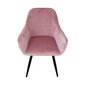 4-ru krēslu komplekts, rozā cena un informācija | Virtuves un ēdamistabas krēsli | 220.lv