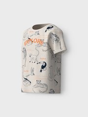 Детская футболка Name It, светло-серый цена и информация | Рубашки для мальчиков | 220.lv