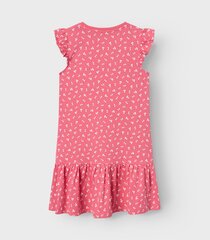 Name It детское платье 13214406*05, розовый/белый 5715513655603 цена и информация | Платья для девочек | 220.lv
