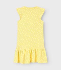Детское платье Name It, желтый/белый цена и информация | Платья для девочек | 220.lv