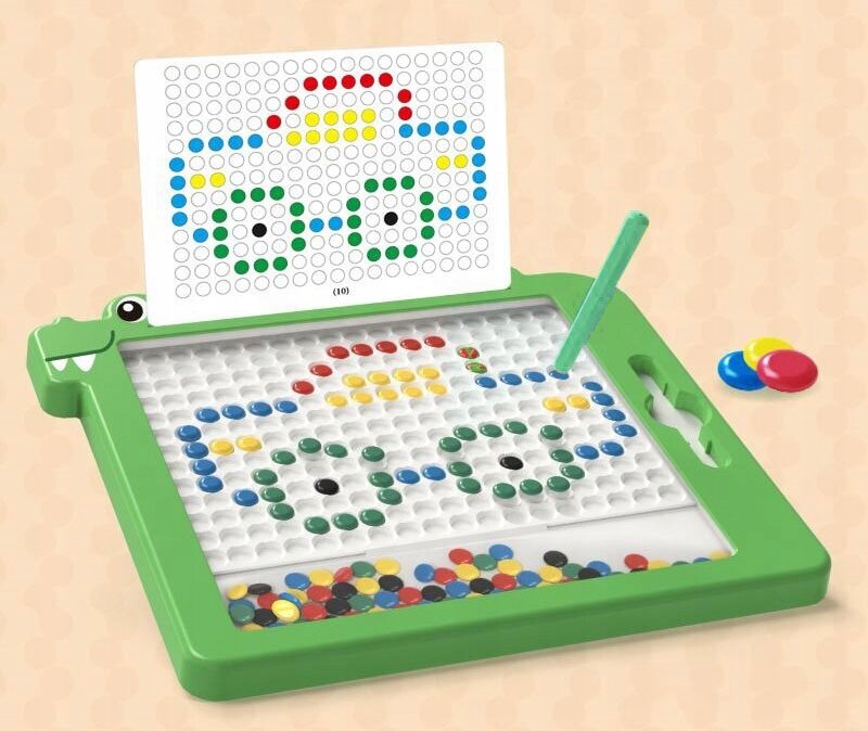 Magnētiskā tāfele ar marķieri Montessori cena un informācija | Attīstošās rotaļlietas | 220.lv