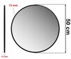 Sienas spogulis Sander, 50 cm цена и информация | Spoguļi | 220.lv
