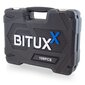 Instrumentu komplekti Bituxx, 108 daļas cena un informācija | Rokas instrumenti | 220.lv