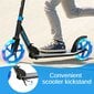 Divriteņu skrejritenis Costway Kick Scooter, zils cena un informācija | Skrejriteņi | 220.lv