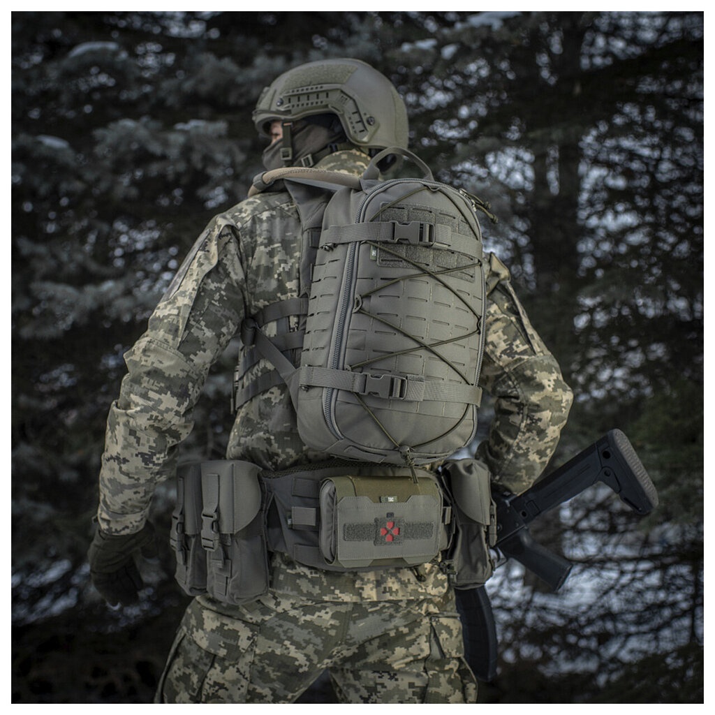 Ceļojumu mugursoma M-Tac Sturm Elite Gen. II Ranger, 15l, zaļa cena un informācija | Sporta somas un mugursomas | 220.lv