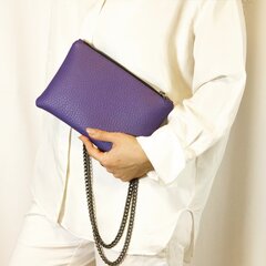 Женская сумка ручной работы Kristicija Leather Goods, фиолетовая цена и информация | Куинн | 220.lv