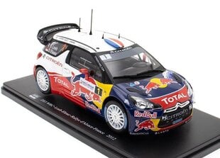 Citroen DS3 WRC Rally d'Alsace France 2012 World Champion Loeb-Elena WRC507 Hachette 1:24 cena un informācija | Kolekcionējamie modeļi | 220.lv