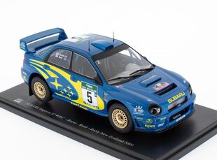 Subaru Impreza S7 WRC Rally New Zealand 2001 World Champion Burns-Reid WRC527 Hachette 1:24 cena un informācija | Kolekcionējamie modeļi | 220.lv