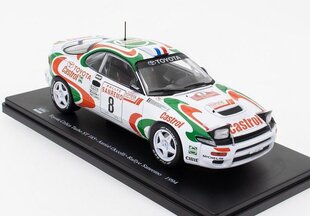 Toyota Celica Turbo ST 185 Rallye Sanremo 1994 World Champion Auriol-Occelli WRC505 Hachette 1:24 cena un informācija | Kolekcionējamie modeļi | 220.lv