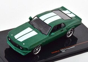 Ford Mustang Custom 1969 Green Metallic 1:43 IXO CLC530N cena un informācija | Kolekcionējamie modeļi | 220.lv