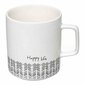 Happy Life balta krūze 480 ml цена и информация | Glāzes, krūzes, karafes | 220.lv