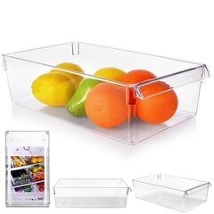 органайзер для холодильника, 36x20,5x10 см цена и информация | Посуда для хранения еды | 220.lv