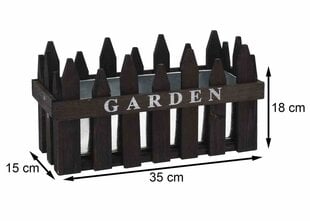 Puķu pods Fence, 35 cm цена и информация | Вазоны | 220.lv