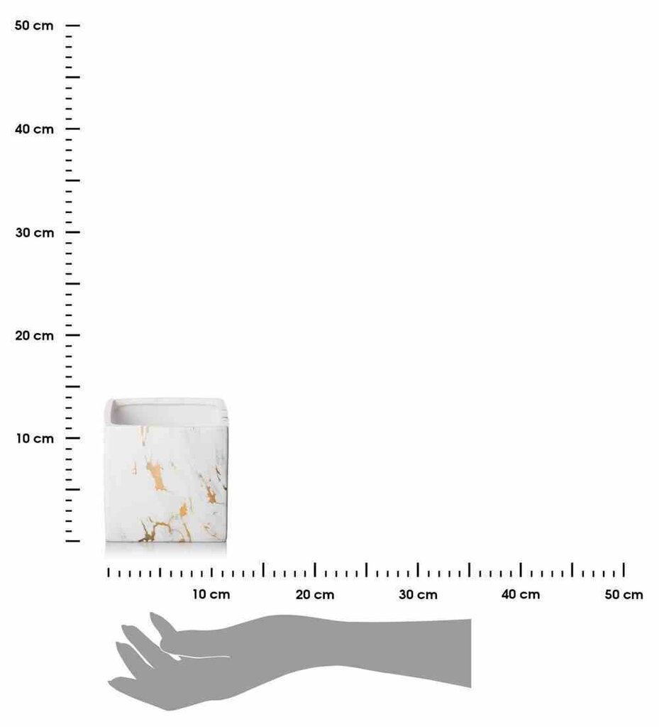 Puķu pods Marbela, 11 cm cena un informācija | Puķu podi | 220.lv