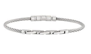 BREIL Стильный мужской стальной браслет Loop TJ3436 цена и информация | Мужские украшения | 220.lv