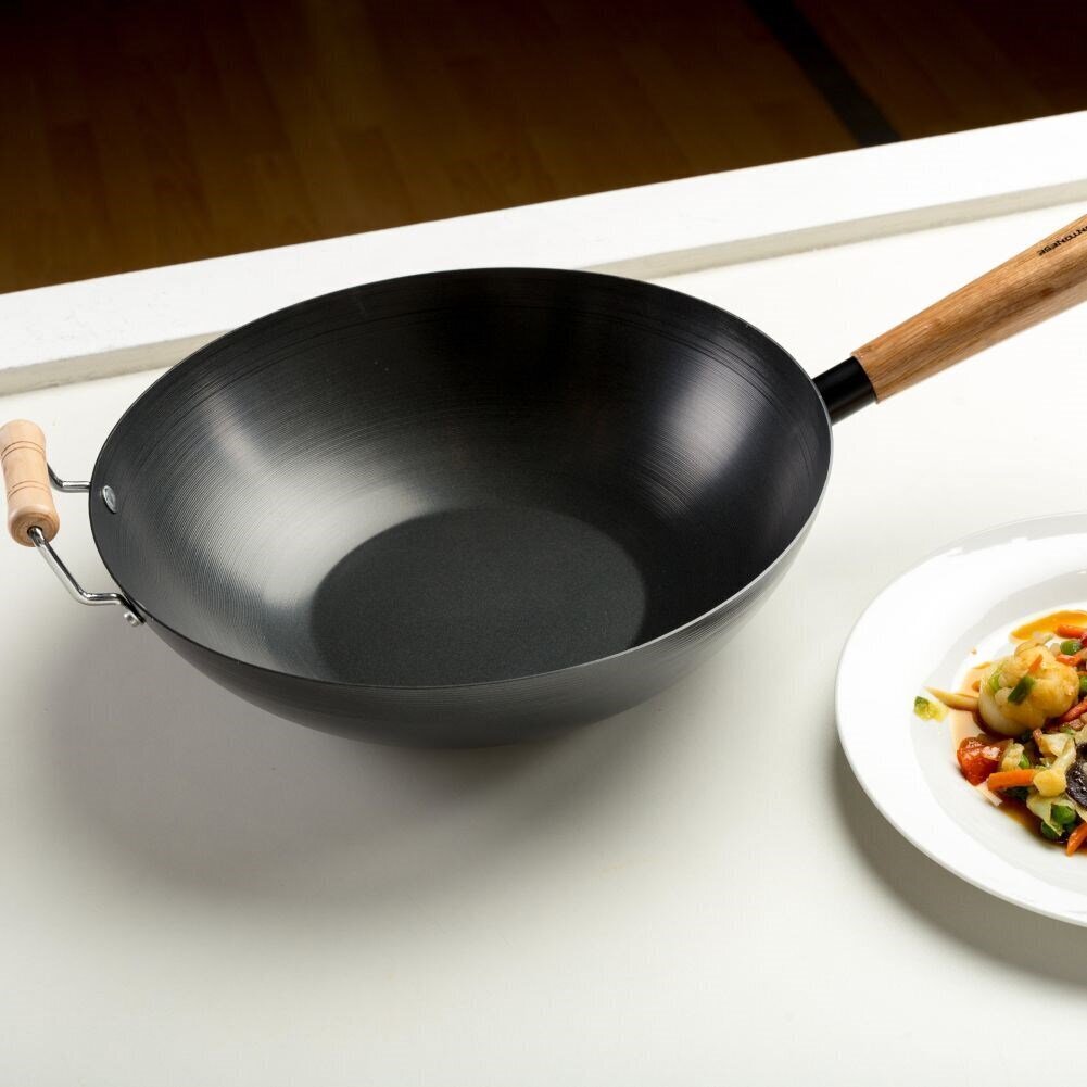 dziļais wok, 35 cm цена и информация | Pannas | 220.lv