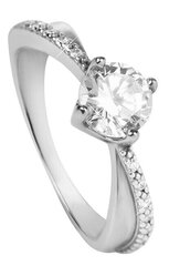 Brilio Silver Серебряное обручальное кольцо 426 001 00540 04 цена и информация | Кольца | 220.lv