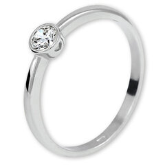Brilio Silver Серебряное обручальное кольцо 426 001 00575 04 цена и информация | Кольца | 220.lv