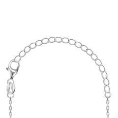 Brilio Silver Достойное серебряное ожерелье со скрипичным ключом NCL67W (цепочка, кулон) цена и информация | Украшения на шею | 220.lv