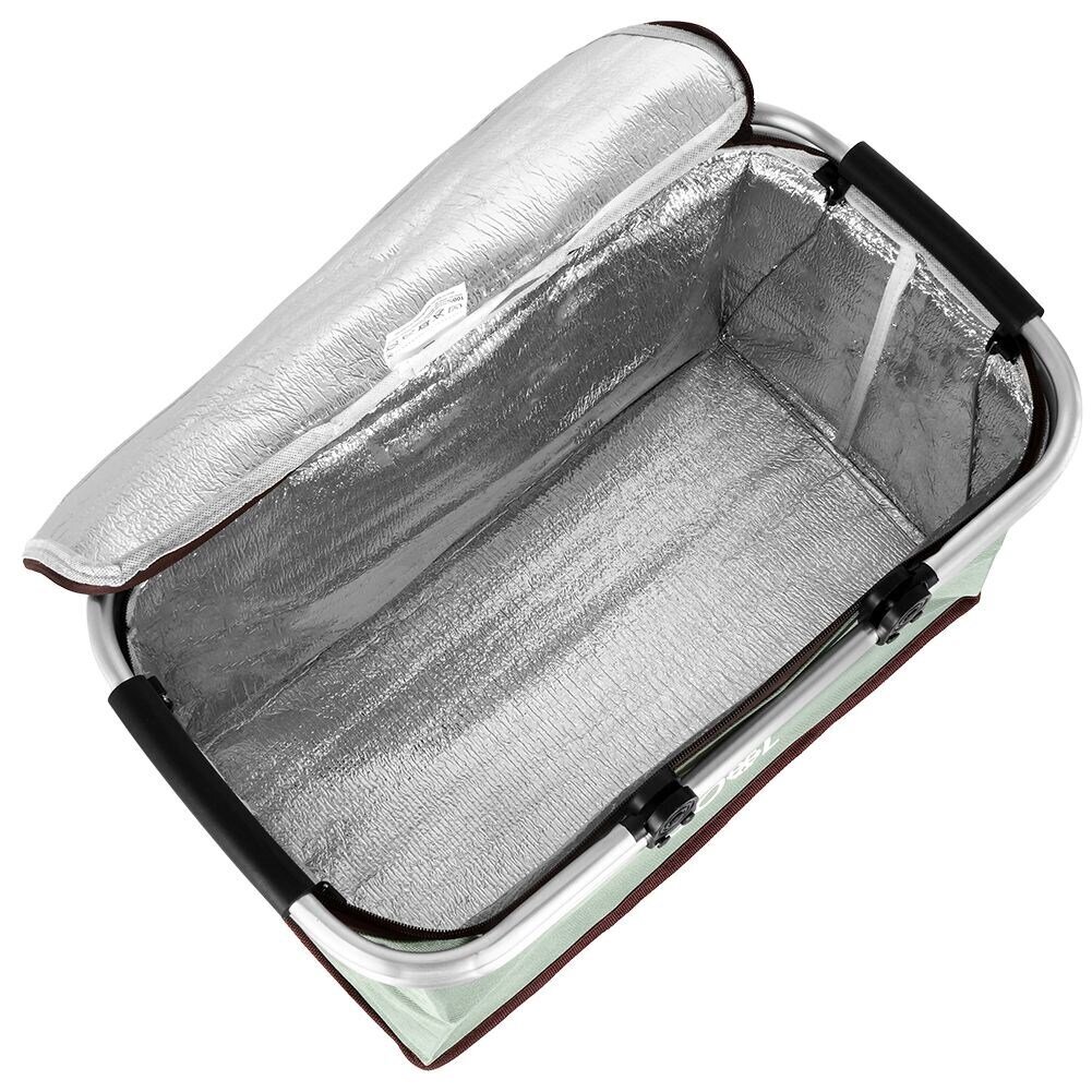 Aukstuma soma Dutch Cool, 35l, zaļa cena un informācija | Aukstuma somas, aukstuma kastes un aukstuma elementi | 220.lv