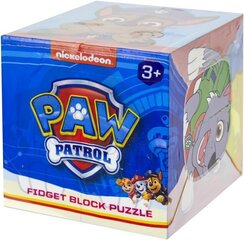 Puzle ar klucīšiem Paw Patrol, 7x7 cm cena un informācija | Nickelodeon Rotaļlietas, bērnu preces | 220.lv