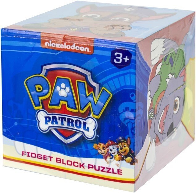 Puzle ar klucīšiem Paw Patrol, 7x7 cm cena un informācija | Puzles, 3D puzles | 220.lv