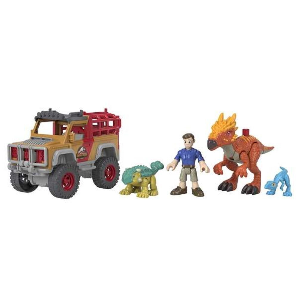 Rotaļlietu komplekts Fisher Price Imaginext Jurassic World Camp Cretaceous cena un informācija | Rotaļlietas zēniem | 220.lv