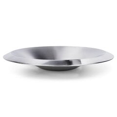 серебряная стальная чаша 35 см цена и информация | Посуда, тарелки, обеденные сервизы | 220.lv