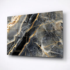 Картина из закаленного стекла Серый мрамор цена и информация | Картины | 220.lv
