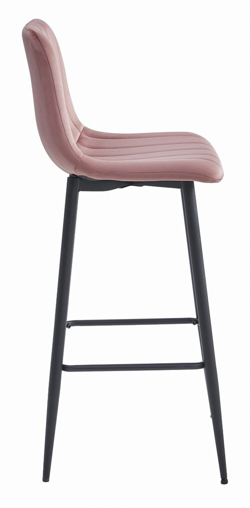Bāra krēsls, tumši rozā цена и информация | Virtuves un ēdamistabas krēsli | 220.lv