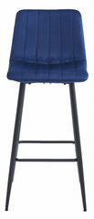 Барный стул, темно-синий цена и информация | Стулья для кухни и столовой | 220.lv
