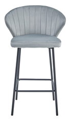 Барный стул, светло-серый цена и информация | Стулья для кухни и столовой | 220.lv