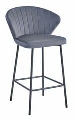 Барный стул, темно-серый цена и информация | Стулья для кухни и столовой | 220.lv