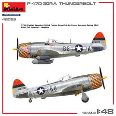 Miniart - Republic P-47D-30RA Thunderbolt Advanced Kit, 1/48, 48029 цена и информация | Склеиваемые модели | 220.lv