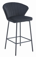 Барный стул, 1 штука, черный цена и информация | Стулья для кухни и столовой | 220.lv