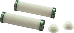 Велосипедные ручки Clarks CLO201, белый/зеленый цвет цена и информация | Грипсы, ручки для велосипеда | 220.lv