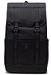 Mugursoma Herschel Retreat Black Tonal, 23 l, melna cena un informācija | Sporta somas un mugursomas | 220.lv