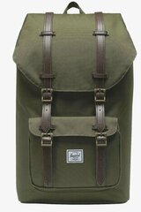 Mugursoma Herschel Little America Ivy, 30L, zaļa cena un informācija | Sporta somas un mugursomas | 220.lv