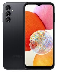 Samsung A145F|DS A14 4GB|64GB Black noeu цена и информация | Мобильные телефоны | 220.lv