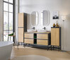 Vannas istabas skapis Comad Monaco Grey 810 - FSC, pelēks cena un informācija | Vannas istabas skapīši | 220.lv