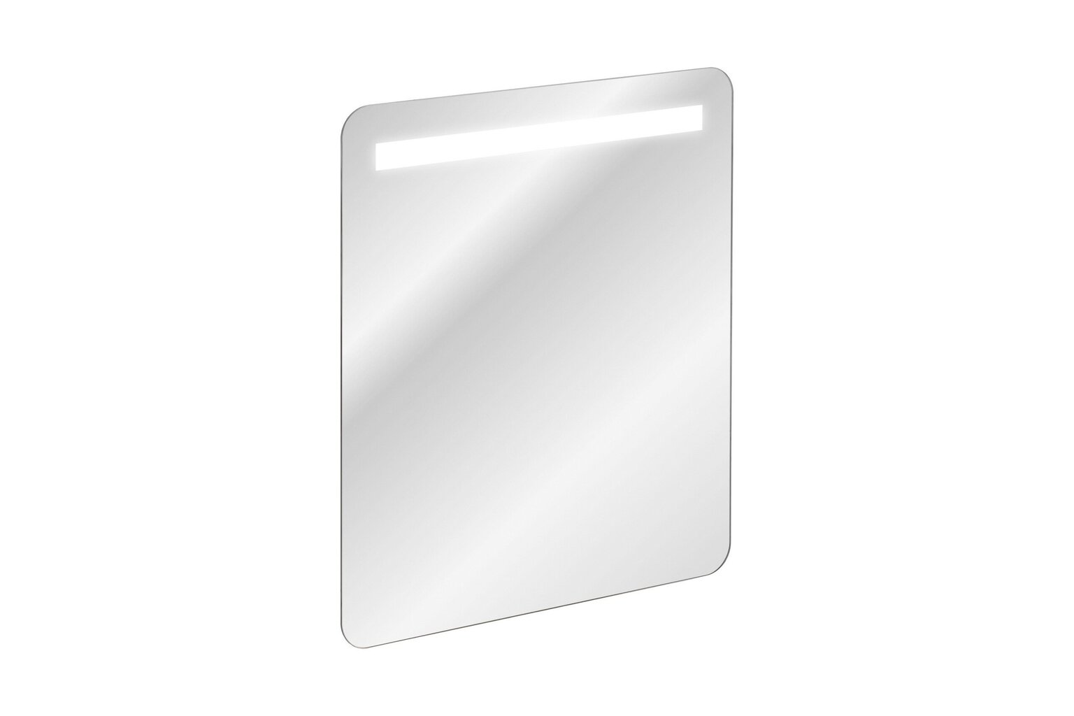 Vannas istabas spogulis ar LED apgaismojumu Comad Lustro Bianca 60, sudraba krāsā cena un informācija | Vannas istabas spoguļi | 220.lv