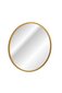 Vannas istabas spogulis ar LED apgaismojumu Comad Lustro Hestia 60, zelta krāsā cena un informācija | Vannas istabas spoguļi | 220.lv